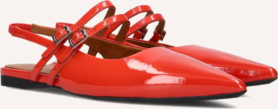 VAGABOND SHOEMAKERS Slingbacks Dames Hermine 5733 Maat: 38 Materiaal: Lak Kleur: Rood