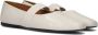 Vagabond Shoemakers Elegante Off White Ballerina Jolin White Dames - Thumbnail 1