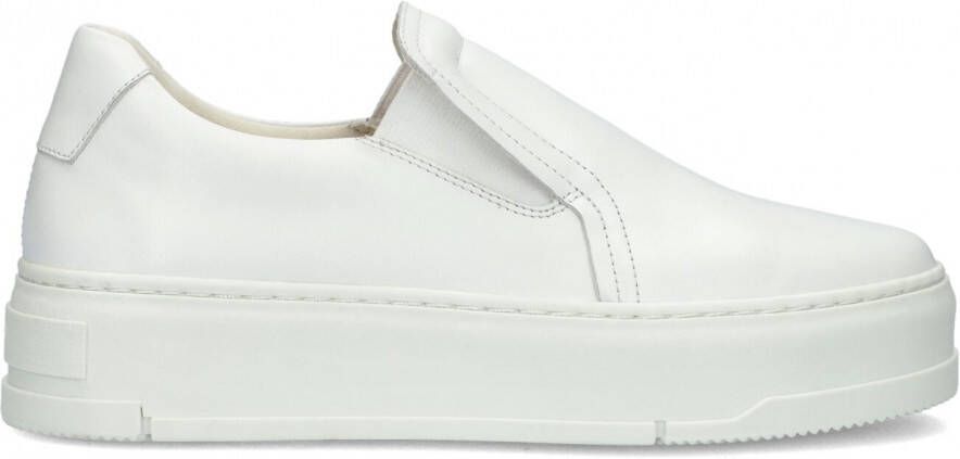 Vagabond Shoemakers Judy Slip On Lage sneakers Leren Sneaker Dames Wit