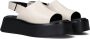 VAGABOND SHOEMAKERS Courtney dames sandaal Off White - Thumbnail 1