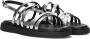 Vagabond Shoemakers Zilveren Leren Sandalen Connie 583 - Thumbnail 1