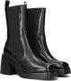Vagabond Shoemakers Brooke Zwart Leren Vierkante Neus Laarzen Black Dames - Thumbnail 1