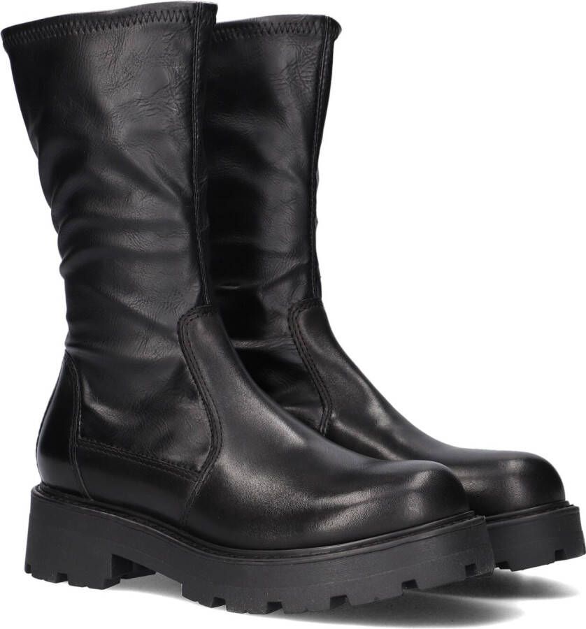Vagabond Shoemakers Cosmo 2 Cow Leather Black Chelsea Laarzen Black Dames