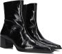 VAGABOND SHOEMAKERS Enkellaarsjes Dames Giselle 5854 Maat: 38 Materiaal: Lakleer Kleur: Zwart - Thumbnail 1