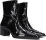 VAGABOND SHOEMAKERS Enkelboots Dames Giselle 5854 Maat: 39 Materiaal: Lakleer Kleur: Zwart - Thumbnail 1