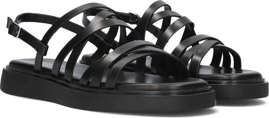 Vagabond Shoemakers Zwarte Leren Sandalen Connie 501 Black Dames