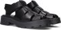 Vagabond Shoemakers Zwarte Leren Dad Sandaal Cosmo 2.0 Black Dames - Thumbnail 1