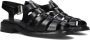 VAGABOND SHOEMAKERS Dames Ellis Leer Zwart - Thumbnail 1
