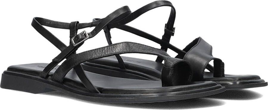 Vagabond Shoemakers Zwarte leren sandalen Izzy 001.1 Black Dames