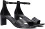 Vagabond Shoemakers Zwarte Platte Sandalen Luisa Black Dames - Thumbnail 1