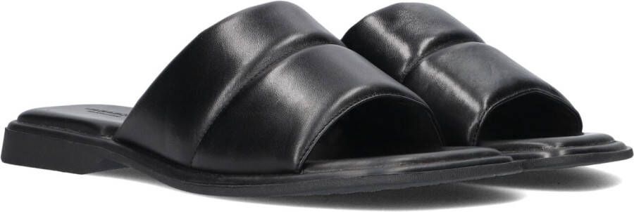 Vagabond Shoemakers Zwarte Leren Instap Sandalen Izzy Black Dames