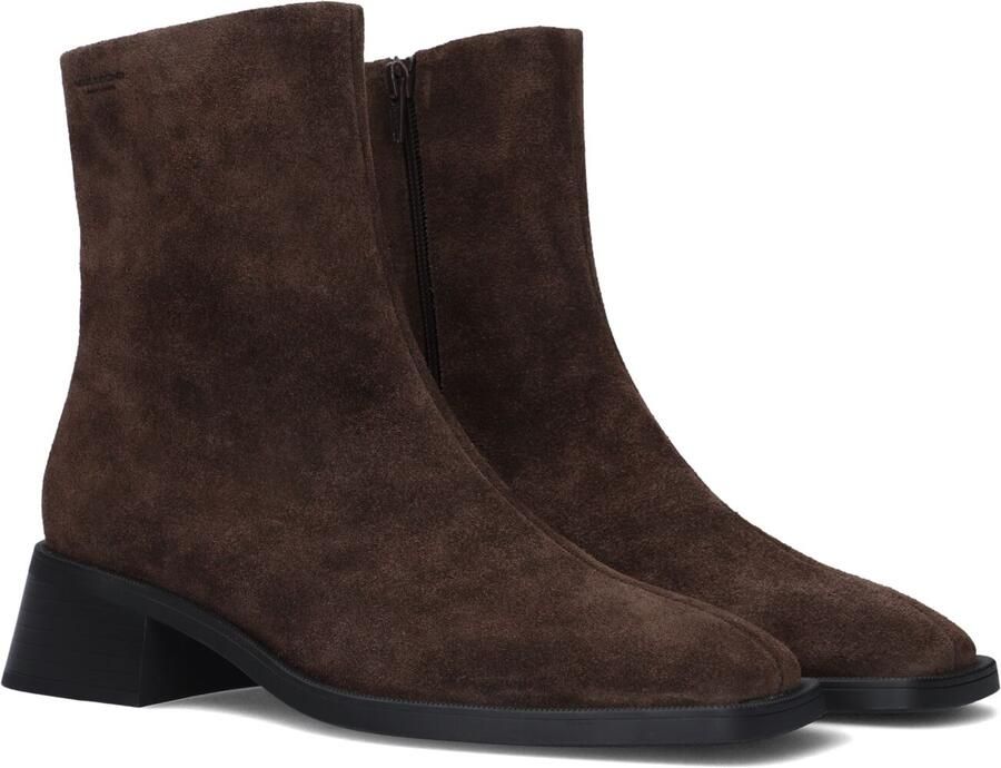VAGABOND SHOEMAKERS Blanca 5217 Enkellaarsjes Enkelboots met rits Dames Bruin