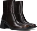 VAGABOND SHOEMAKERS Vega Enkellaarsjes Enkelboots met rits Dames Bruin - Donkerbruin