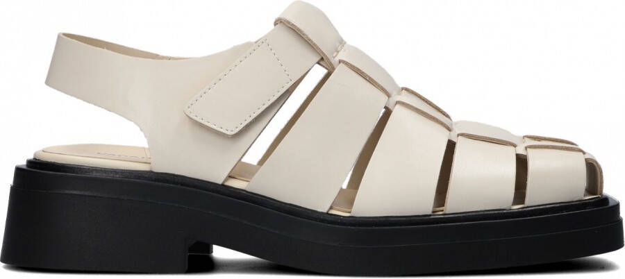 Vagabond Shoemakers Witte Leren Sandaal Eyra 301 White Dames