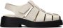 Vagabond Shoemakers Witte Leren Sandaal Eyra 301 White Dames - Thumbnail 1