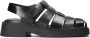 Vagabond Shoemakers Zwarte Leren Sandaal Eyra 301 Black Dames - Thumbnail 1