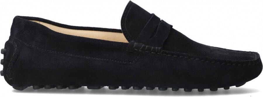 Floris van Floris van Bommel Instappers Heren Instapschoenen Herenschoenen Suède SBM-40019 Blauw - Foto 2
