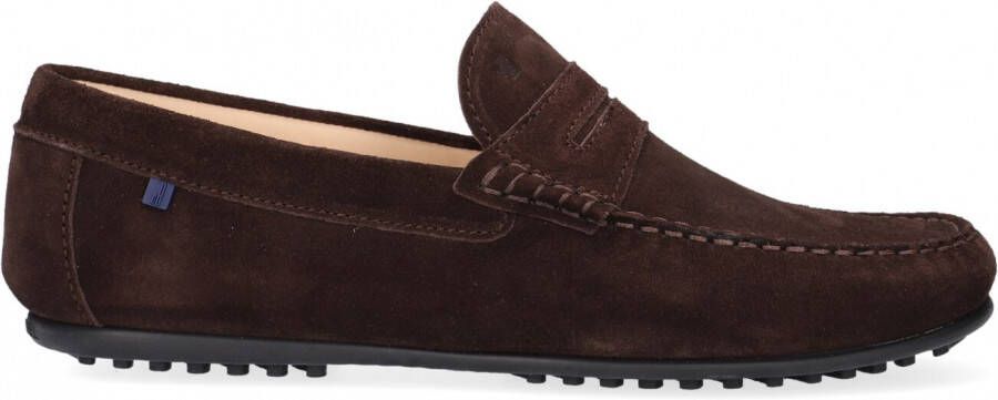 Van bommel 40017 Elba 01.01 Dark Brown H-Wijdte Instapschoenen