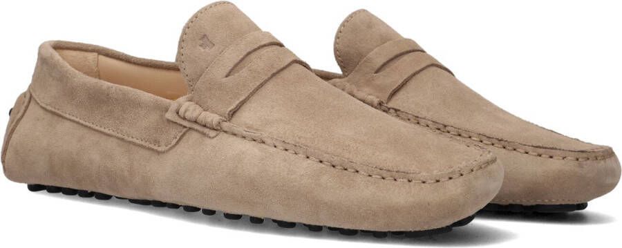 Floris van Floris van Bommel Instappers Heren Instapschoenen Herenschoenen Suède SBM-40019 Beige