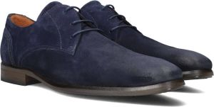 Van Lier Erasmo Veterschoenen Heren Blauw