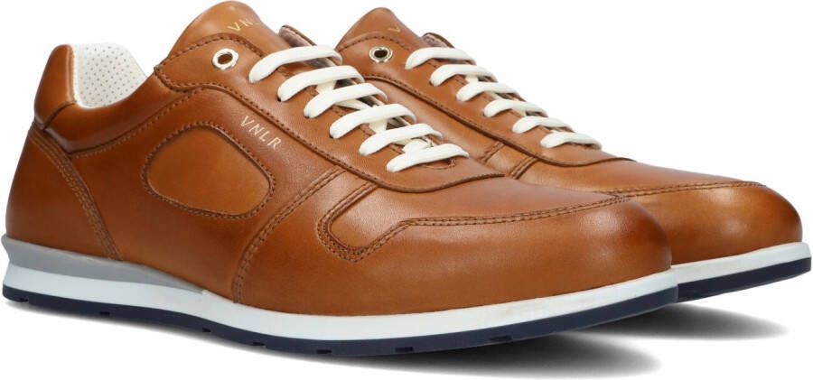 Van Lier Cognac Lage Sneakers Diego