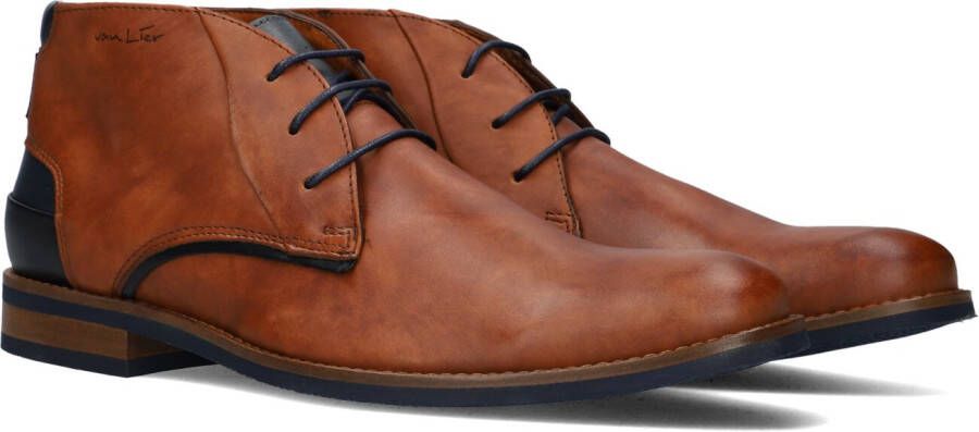 VAN LIER Cognac Nette Schoenen Sabinus