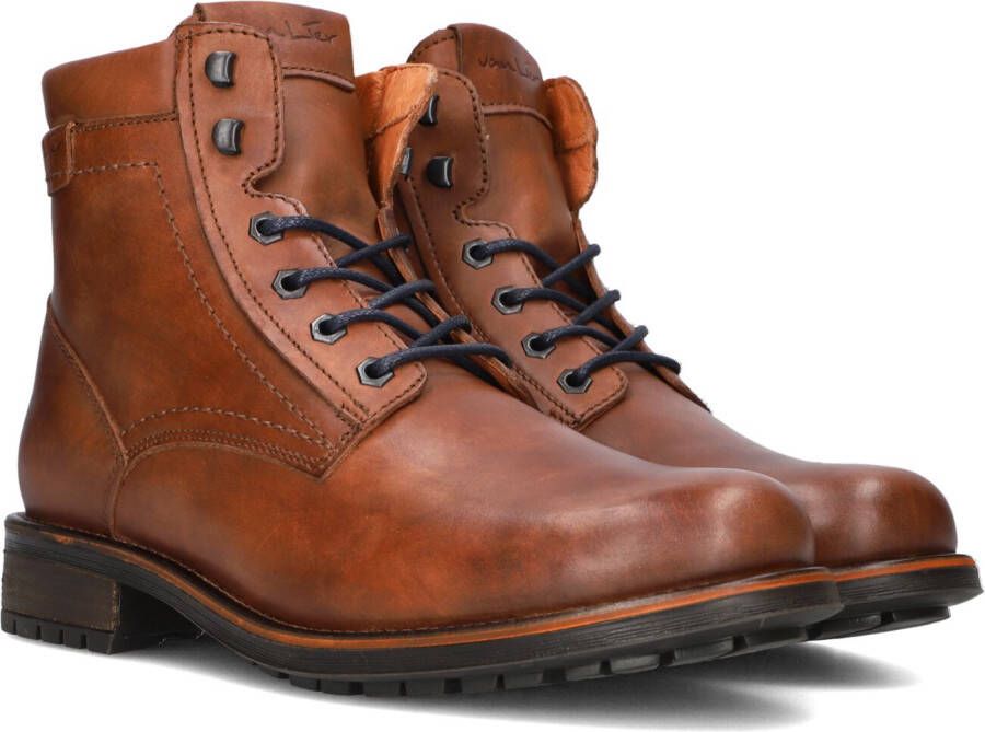 Van Lier 2355900 Volwassenen Heren sneakersVrije tijd half-hoog Cognac