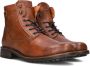 Van Lier 2355900 Volwassenen Heren sneakersVrije tijd half-hoog Cognac - Thumbnail 1