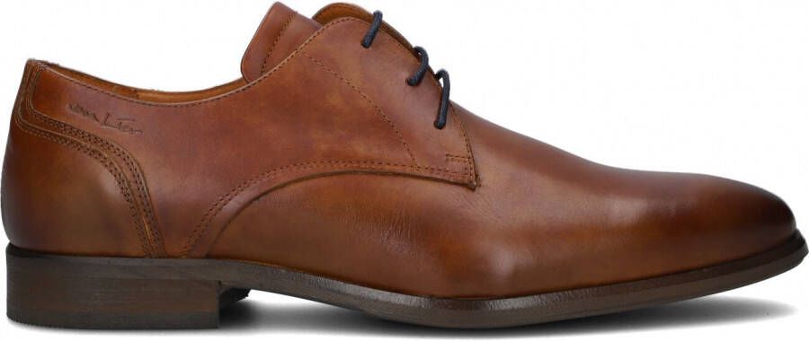 Van Lier Erasmo veterschoenen cognac Leer 312206 Heren - Foto 2