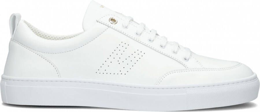 Van Lier Witte Novara Lage Sneakers