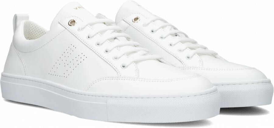 Van Lier Novara Lage sneakers Leren Sneaker Heren Wit