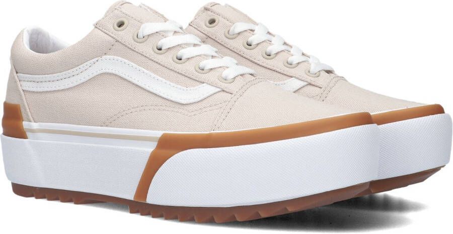 Vans Beige Lage Sneakers Ua Old Skool Stacked