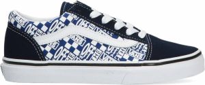 Vans Old Skool voorschools Schoenen Blue Leer Textil 5 Foot Locker