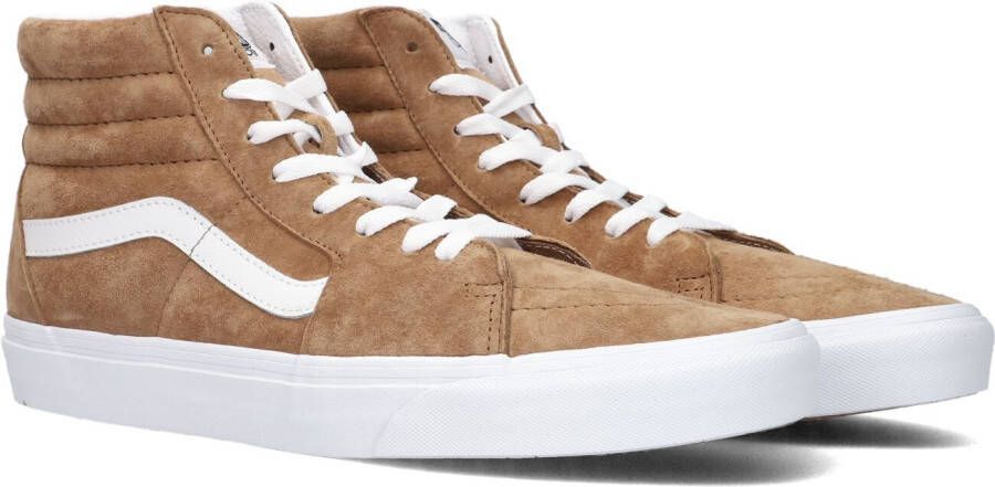 Brown suede high top vans on sale