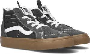 Vans Grijze Hoge Sneaker Td Sk8-hi Zip