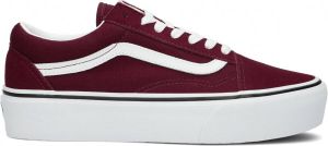 Vans Rode Lage Sneakers Ua Old Skool Platform