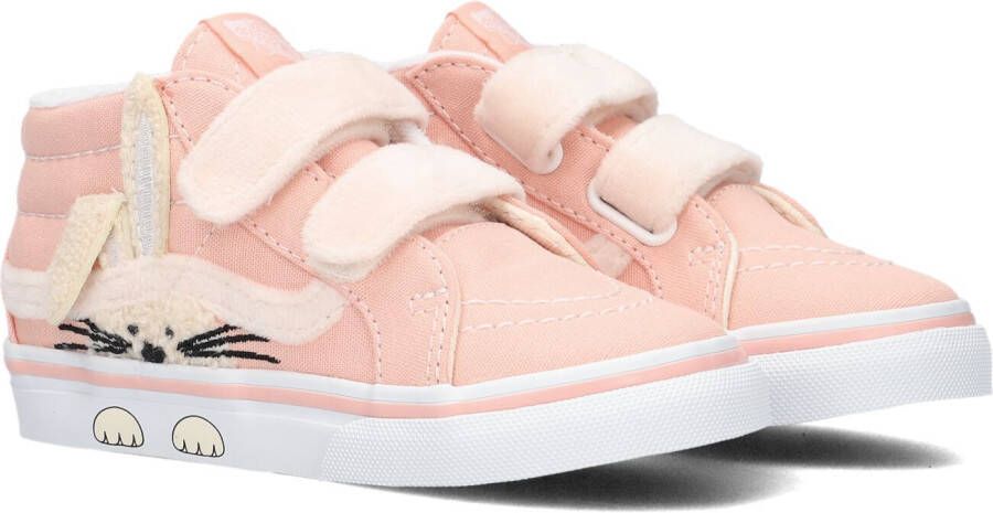 Vans Roze Hoge Sneaker Sk8-mid Reissue V Rabbit