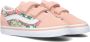 Vans TD Old Skool V Roze met bloemen Peuter - Thumbnail 1