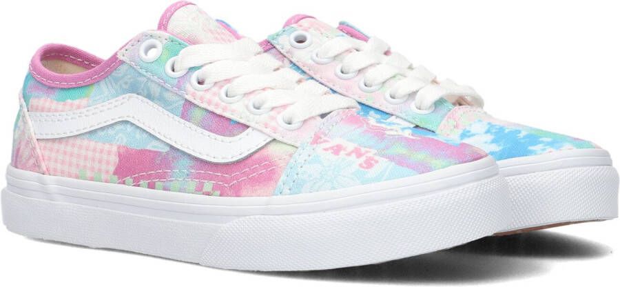 Vans Roze Blauwe Skateschoen Old Skool Multicolor