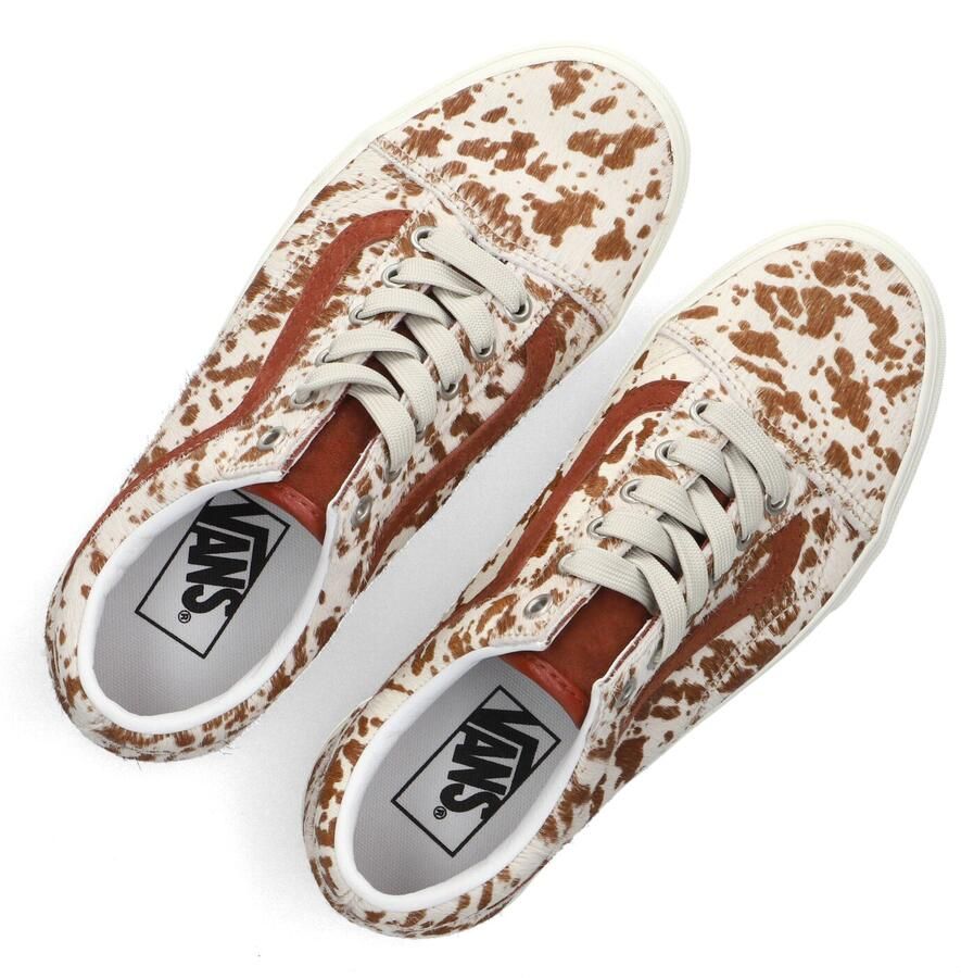 Vans Old Skool Sneakers Dames Beige Canvas - Foto 2