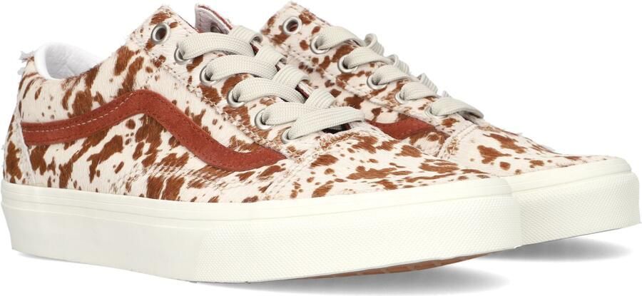 Vans Old Skool Sneakers Dames Beige Canvas
