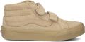 Vans SK8-Mid Reissue V suède sneakers zand Beige Effen - Beige