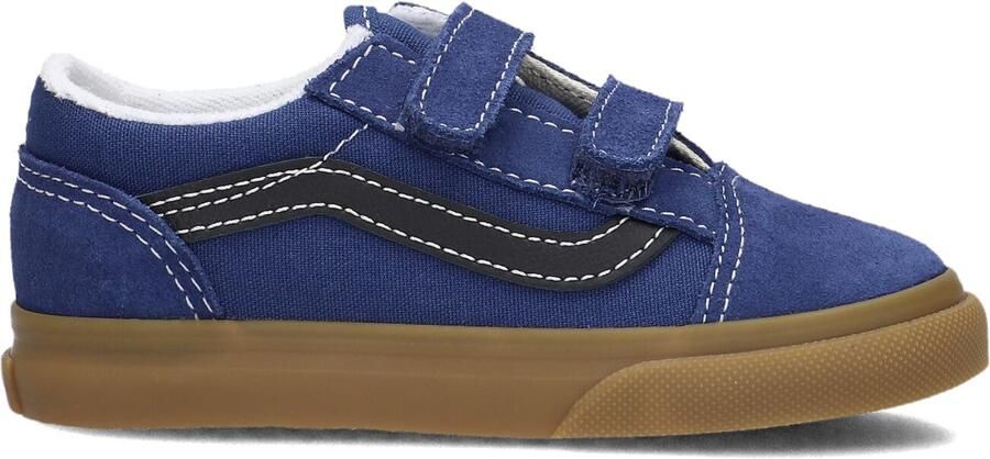 Vans Old Skool V Gum Sneakers Jongens Blauw - Foto 3