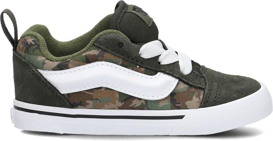 Vans Knu Skool katoenen sneakers donkergroen groen Canvas
