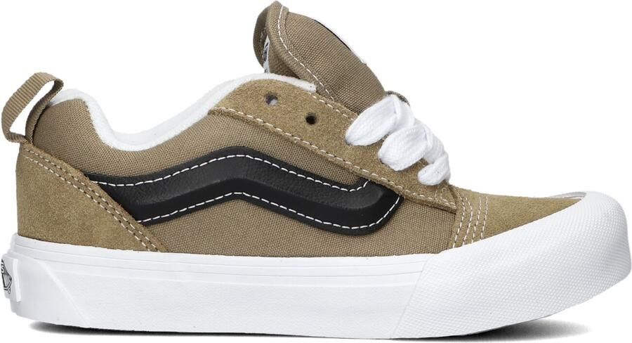 Vans Knu Skool Unisex Schoenen Olijf 27.5 Leer Foot Locker - Foto 3