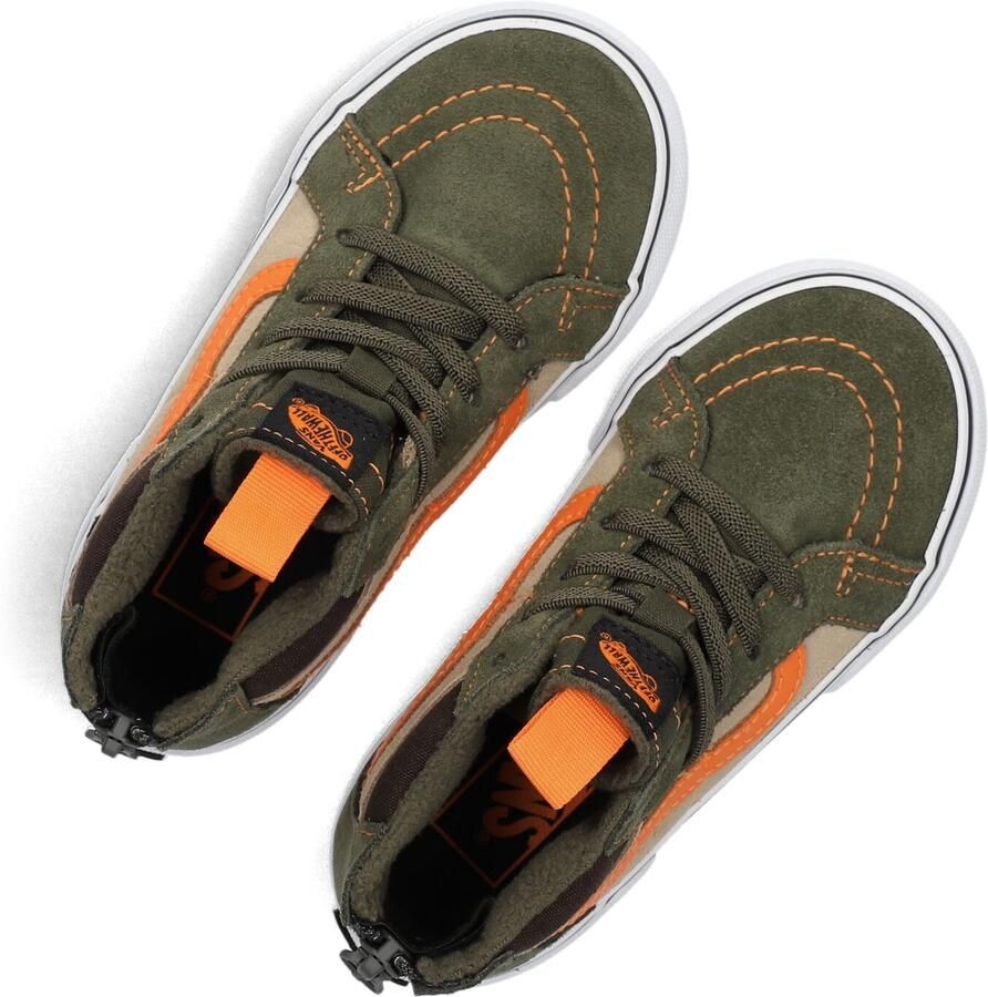 VANS MTE SK8-Hi sneakers donkergroen beige oranje - Foto 2