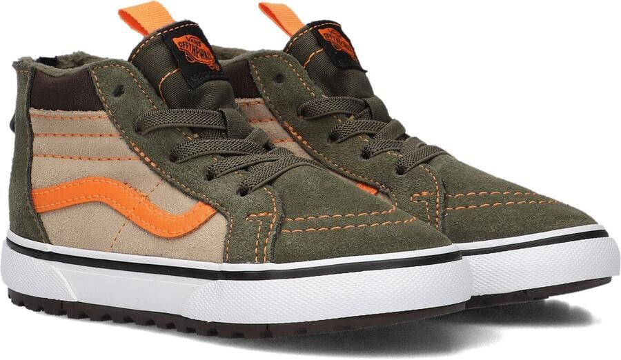 VANS MTE SK8-Hi sneakers donkergroen beige oranje