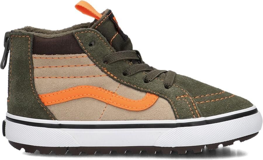 VANS MTE SK8-Hi sneakers donkergroen beige oranje - Foto 3