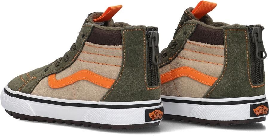 VANS MTE SK8-Hi sneakers donkergroen beige oranje - Foto 4