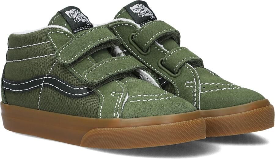 Vans SK8-Mid Reissue V suède sneakers olijfgroen groen